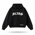 SCARS - Heavyweight Oversized Zip-Up Hoodie