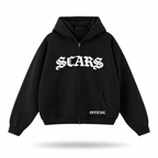 SCARS - Heavyweight Oversized Zip-Up Hoodie