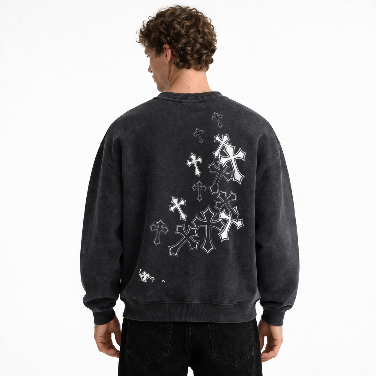 SCARS - Oversized Crewneck sweatshirt