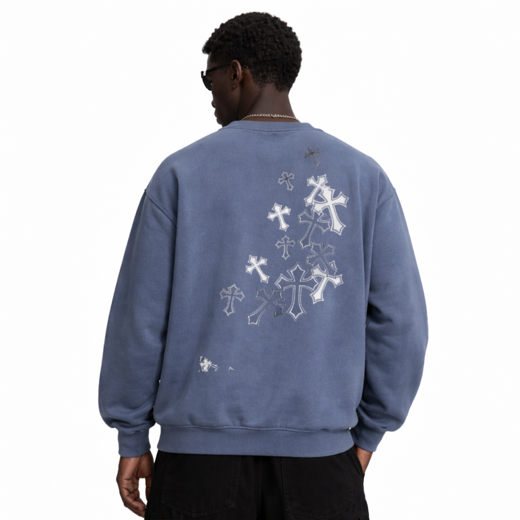 SCARS - Oversized Crewneck sweatshirt