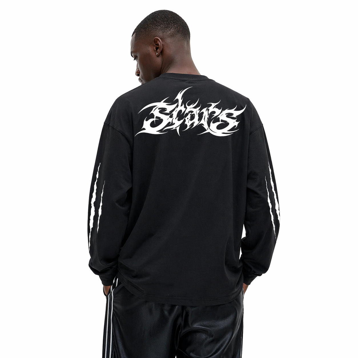 SCARS - Heavyweight Cotton Solid Color Long-Sleeve T-Shirt