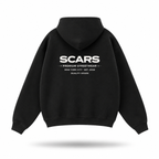 SCARS - Heavyweight Fleece Zip-Up Oversized Hoodie