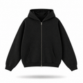 SCARS - Heavyweight Fleece Zip-Up Oversized Hoodie