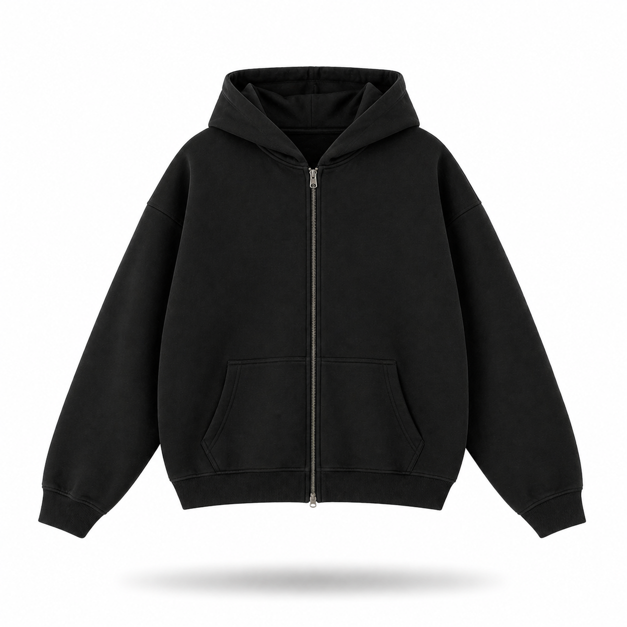 SCARS - Heavyweight Fleece Zip-Up Oversized Hoodie