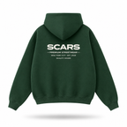 SCARS - Heavyweight Fleece Zip-Up Oversized Hoodie
