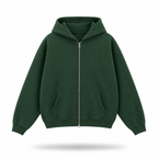 SCARS - Heavyweight Fleece Zip-Up Oversized Hoodie
