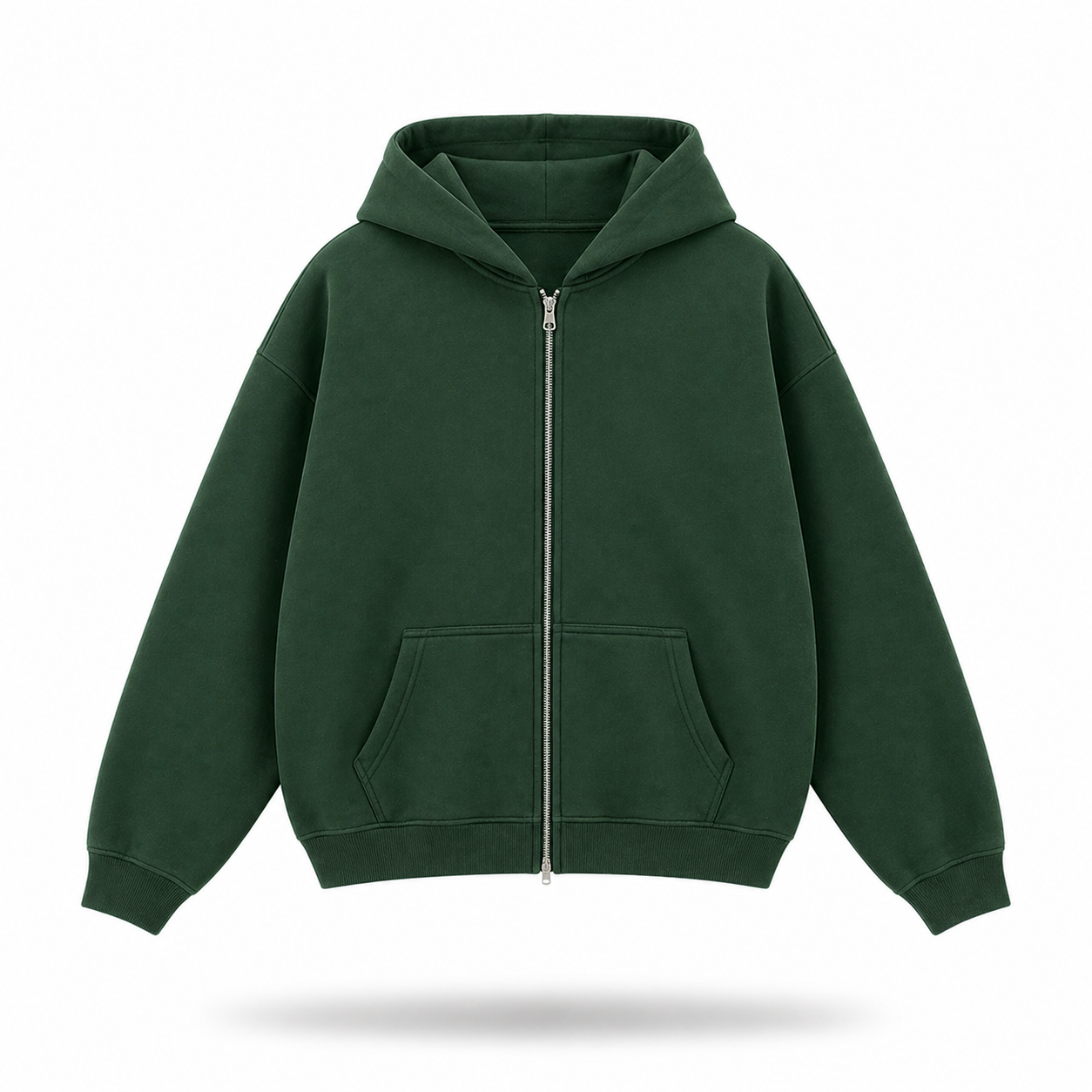 SCARS - Heavyweight Fleece Zip-Up Oversized Hoodie