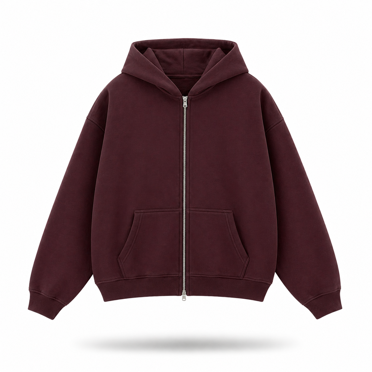 SCARS - Heavyweight Fleece Zip-Up Oversized Hoodie