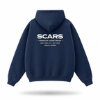 SCARS - Heavyweight Fleece Zip-Up Oversized Hoodie