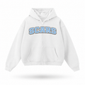 SCARS - Heavyweight Oversized Zip-Up Hoodie