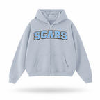 SCARS - Heavyweight Oversized Zip-Up Hoodie