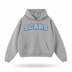 SCARS - Heavyweight Oversized Zip-Up Hoodie