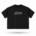 SCARS - Boxy Half Sleeve Raw Edge T-Shirt