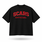 SCARS - Oversized Heavyweight  Solid Color T-Shirt
