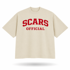 SCARS - Oversized Heavyweight  Solid Color T-Shirt