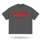 SCARS - Oversized Heavyweight  Solid Color T-Shirt