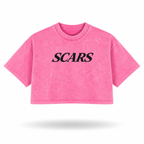 SCARS - Heavyweight Washed Loose-Fit Cropped T-Shirt