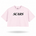 SCARS - Heavyweight Washed Loose-Fit Cropped T-Shirt