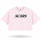 SCARS - Heavyweight Washed Loose-Fit Cropped T-Shirt