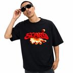 SCARS - Heavyweight Oversized Snow-Wash T-Shirt