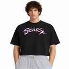 SCARS - Heavyweight Cropped Terry T-Shirt
