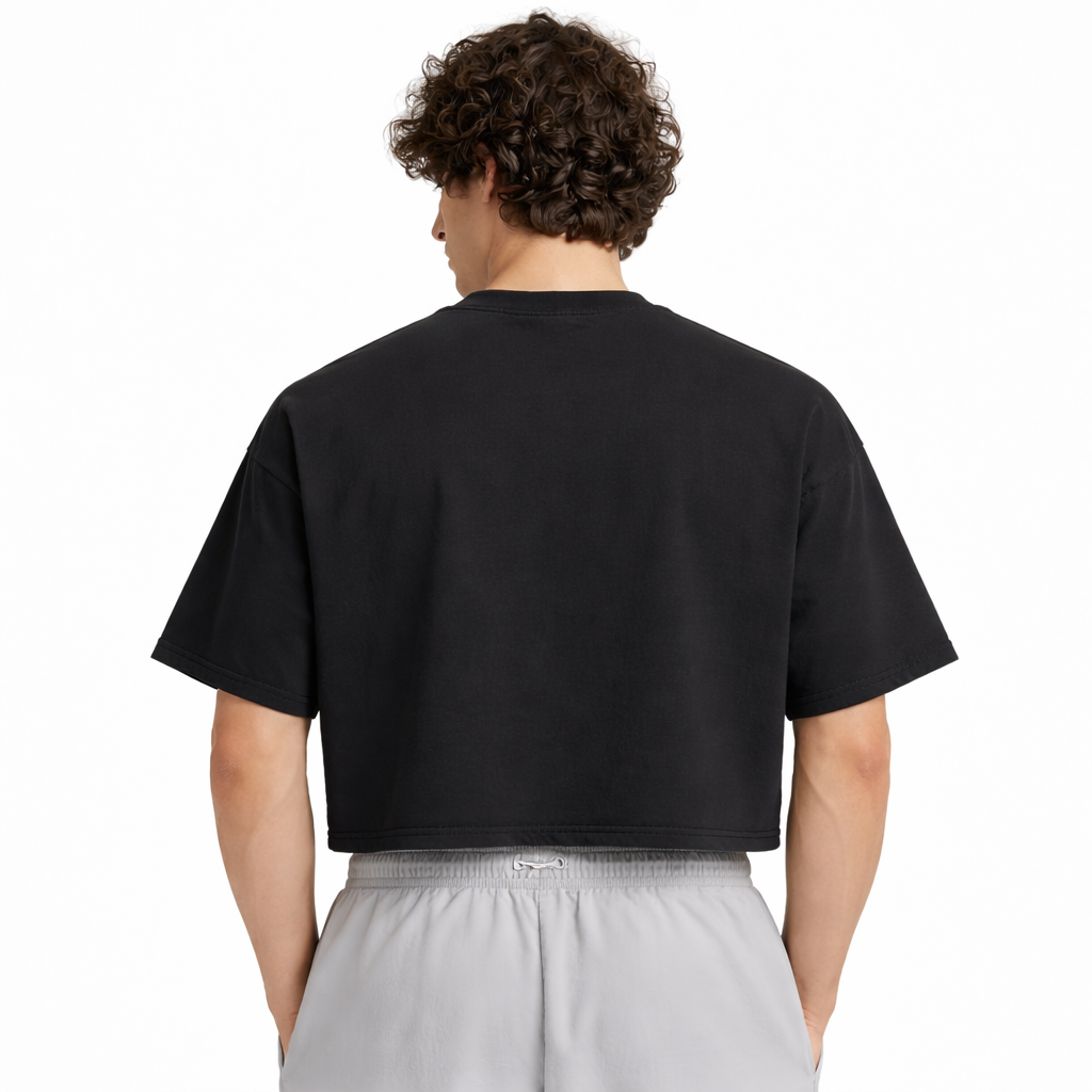 SCARS - Heavyweight Cropped Terry T-Shirt