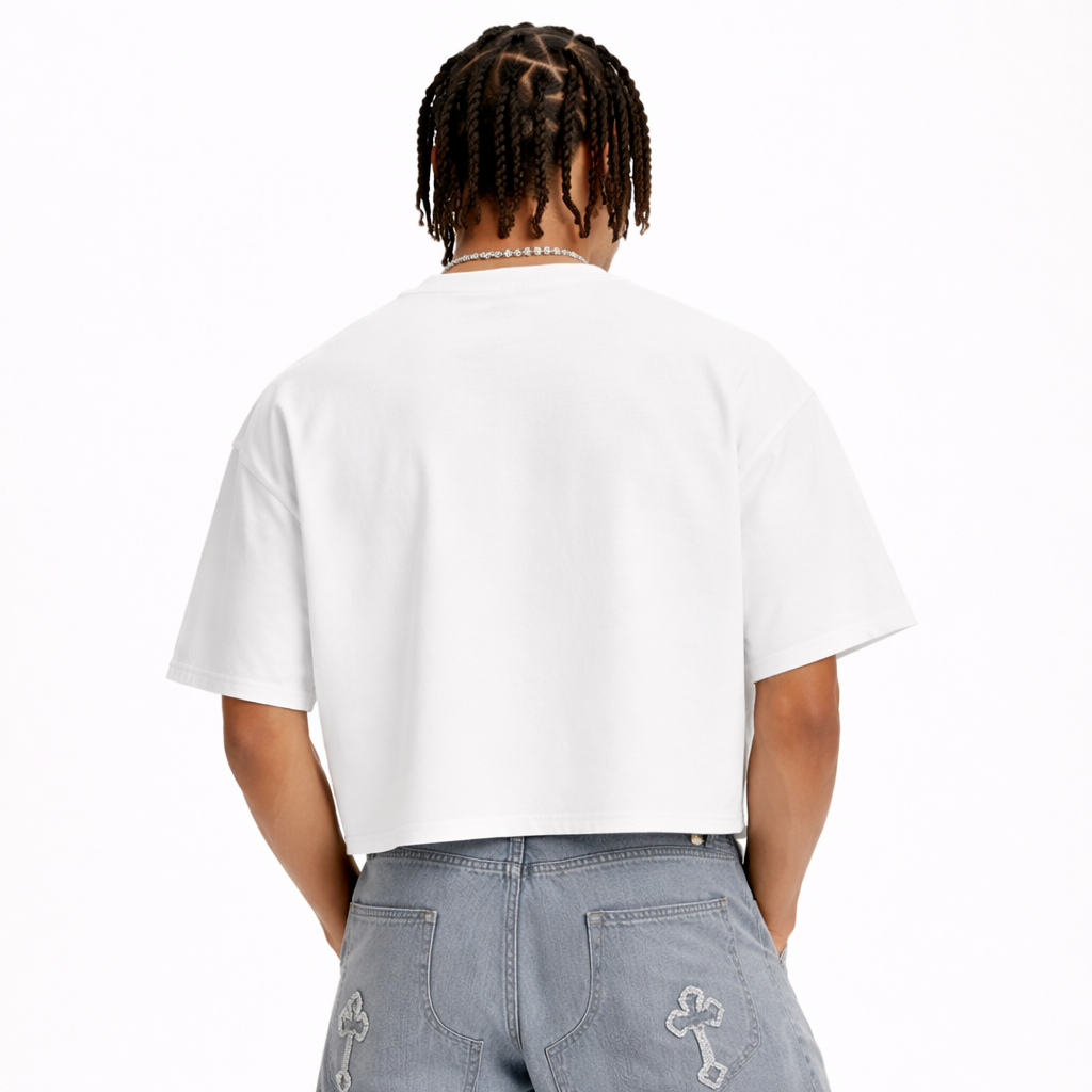 SCARS - Heavyweight Cropped Terry T-Shirt