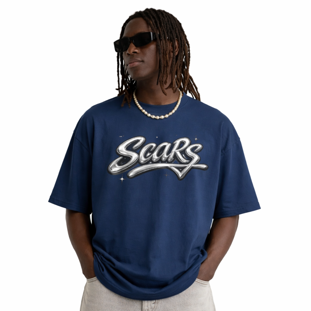 SCARS - Combed Pre Washed Cotton T-Shirt