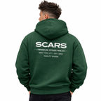 SCARS - Heavyweight Fleece Zip-Up Oversized Hoodie