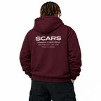 SCARS - Heavyweight Fleece Zip-Up Oversized Hoodie