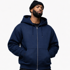 SCARS - Heavyweight Fleece Zip-Up Oversized Hoodie