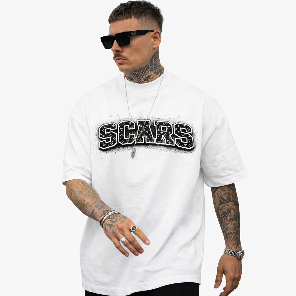 SCARS - Heavyweight Loose T-Shirt