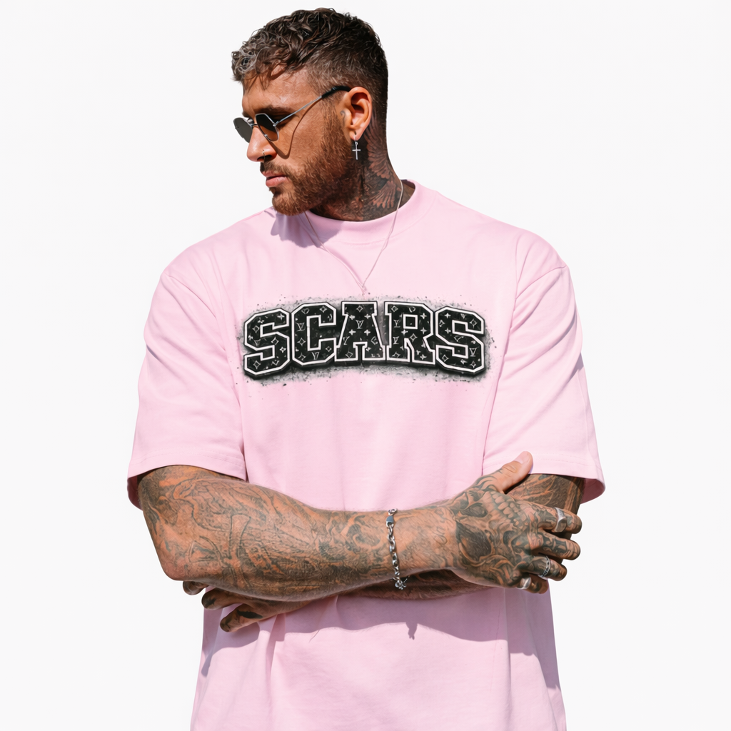 SCARS - Heavyweight Loose T-Shirt