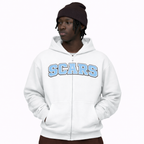 SCARS - Heavyweight Oversized Zip-Up Hoodie