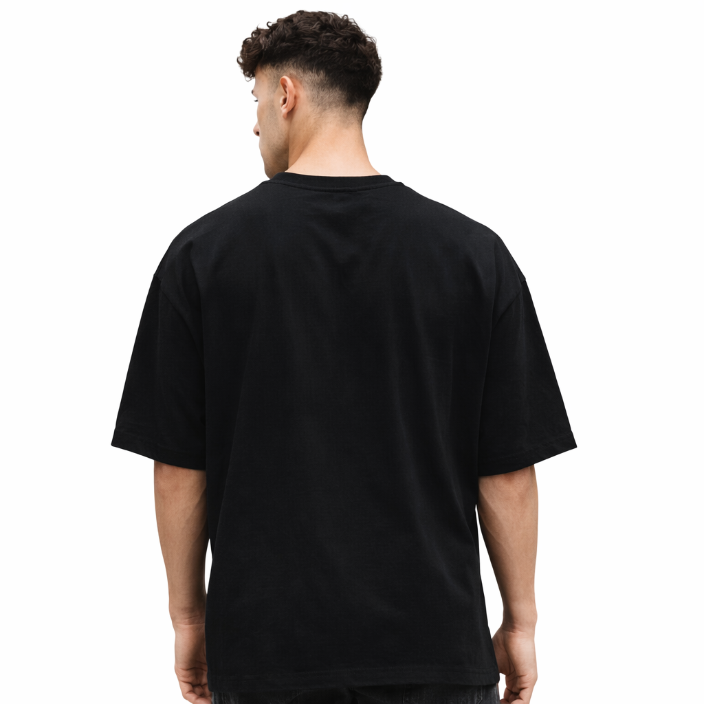 SCARS - Heavyweight Short-Sleeved Oversized Cropped T-Shirt