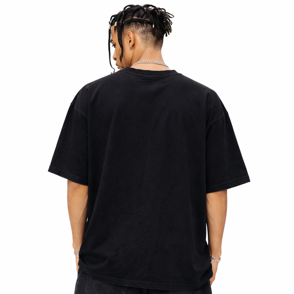 SCARS - Heavyweight Cropped Snow-Washed T-Shirt