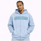 SCARS - Heavyweight Oversized Zip-Up Hoodie