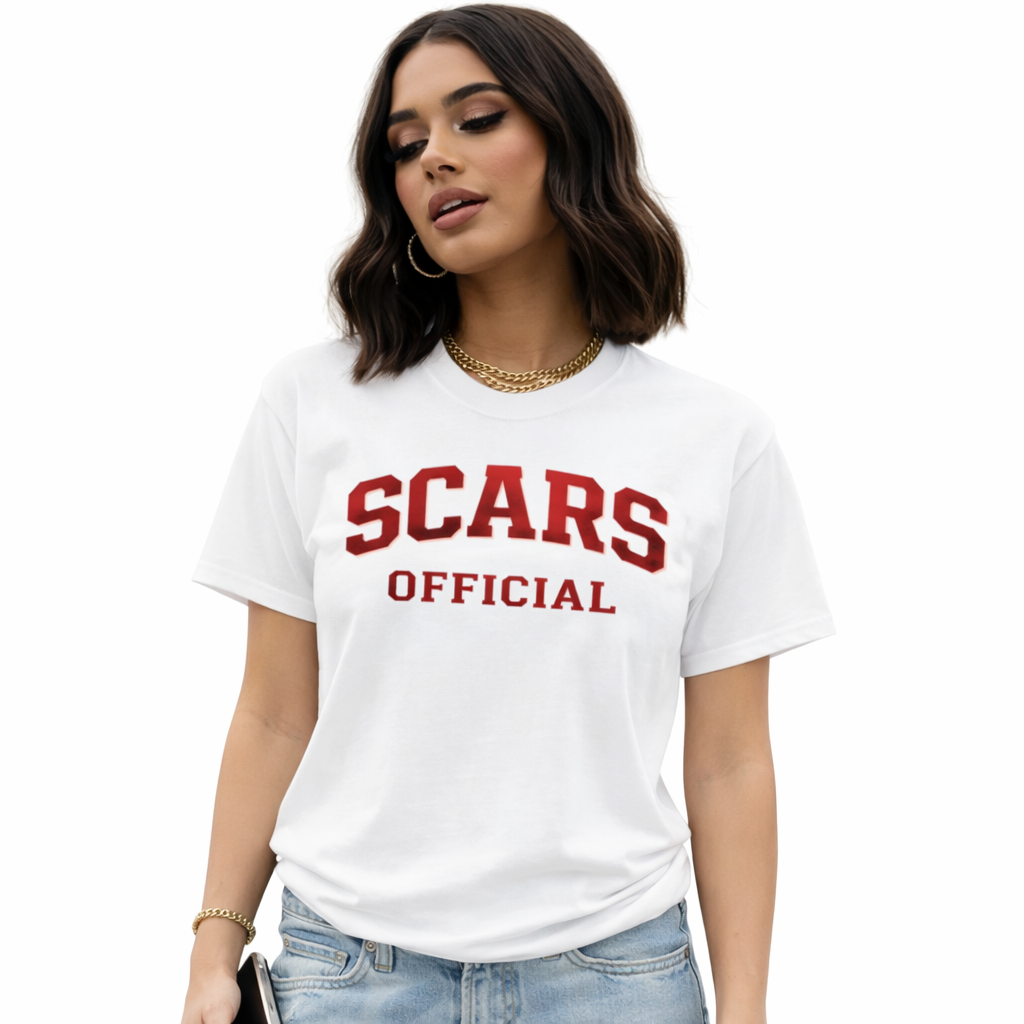 SCARS - Oversized Heavyweight  Solid Color T-Shirt