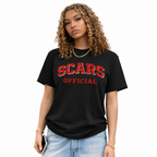 SCARS - Oversized Heavyweight  Solid Color T-Shirt