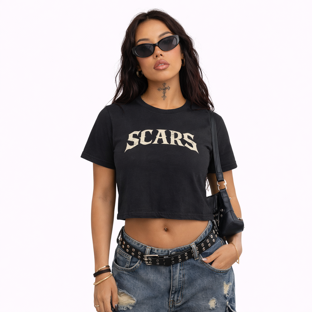SCARS - Vintage Wash Slim Fit T-Shirt