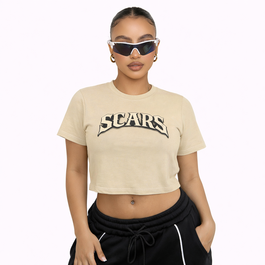 SCARS - Vintage Wash Slim Fit T-Shirt