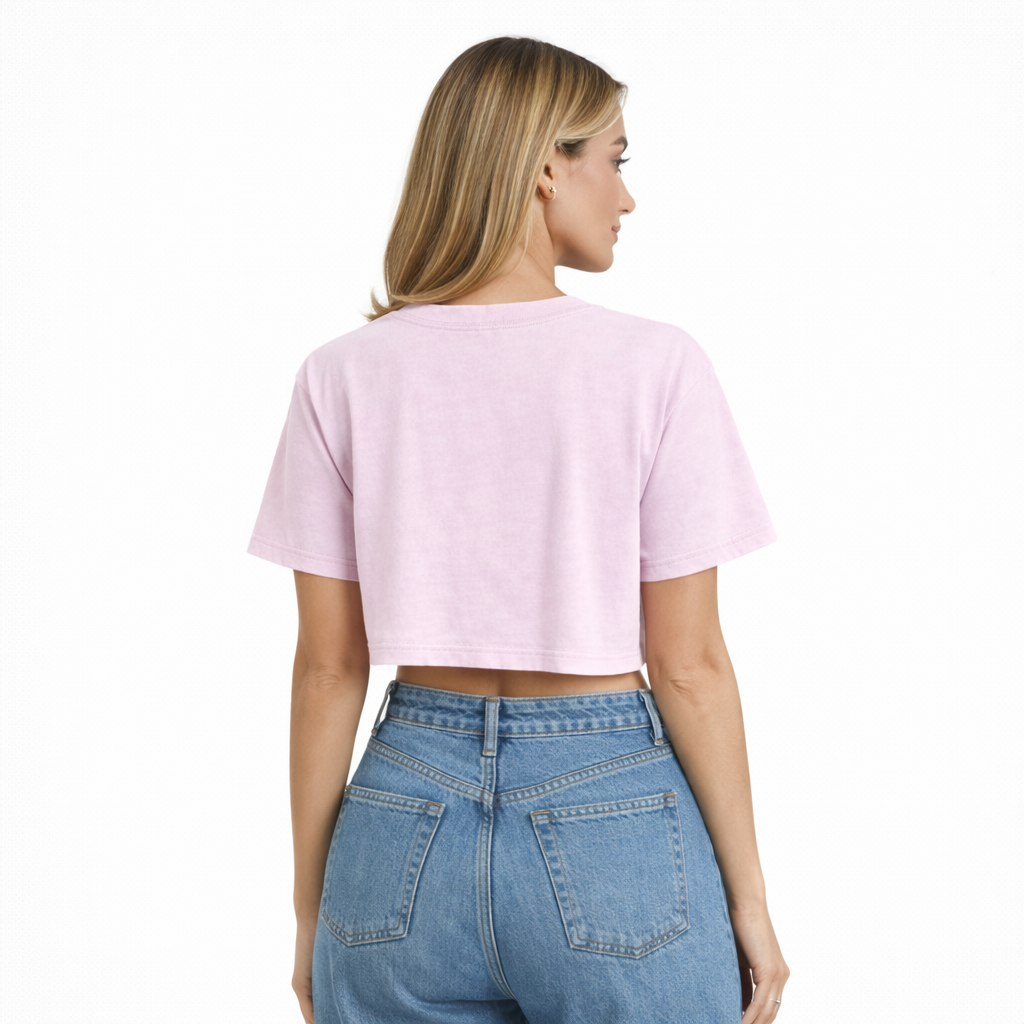 SCARS - Heavyweight Washed Loose-Fit Cropped T-Shirt