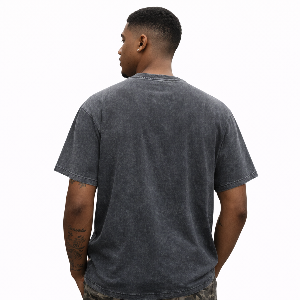 SCARS - Heavyweight Oversized Snow Wash T-shirt