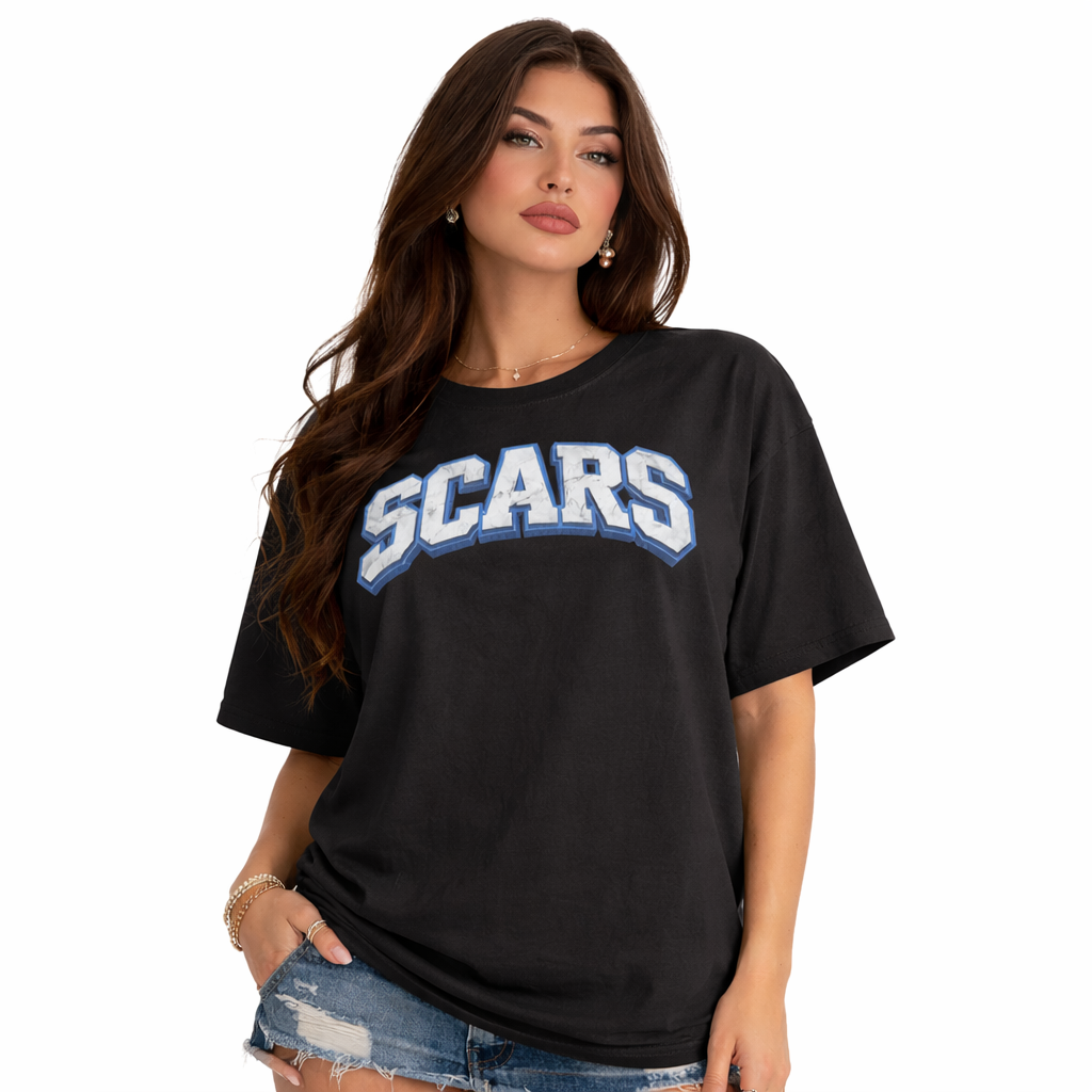 SCARS - Premium Quality Comfort Boxy T Shirt