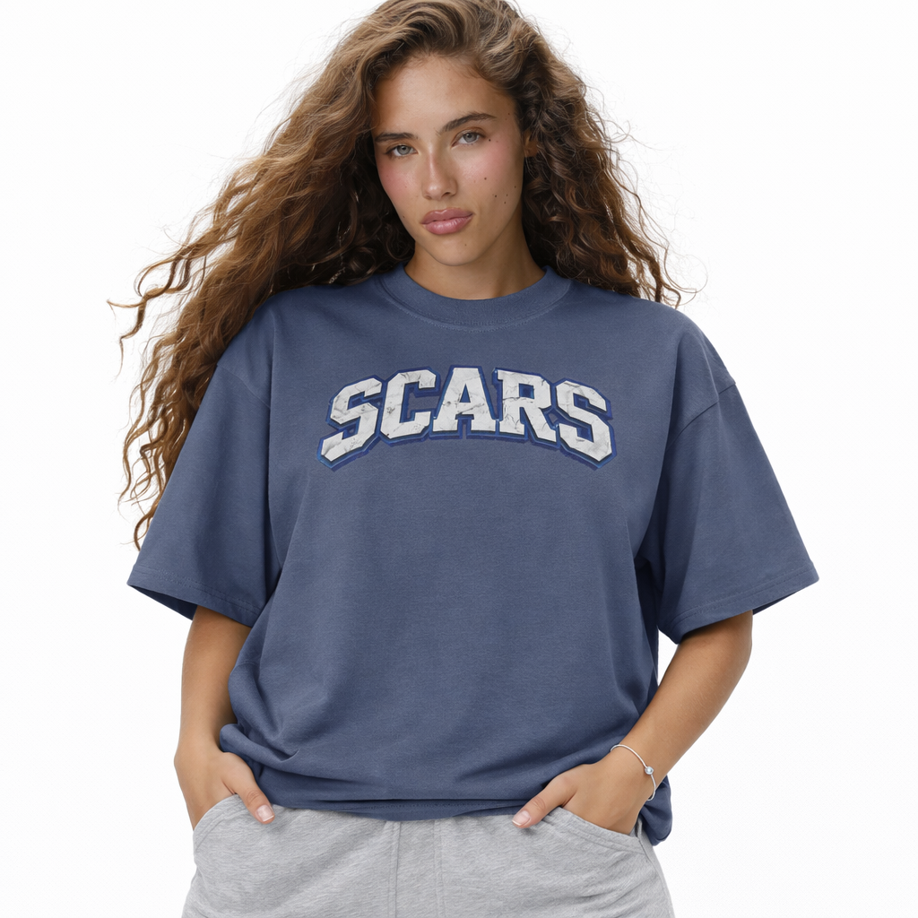 SCARS - Premium Quality Comfort Boxy T Shirt