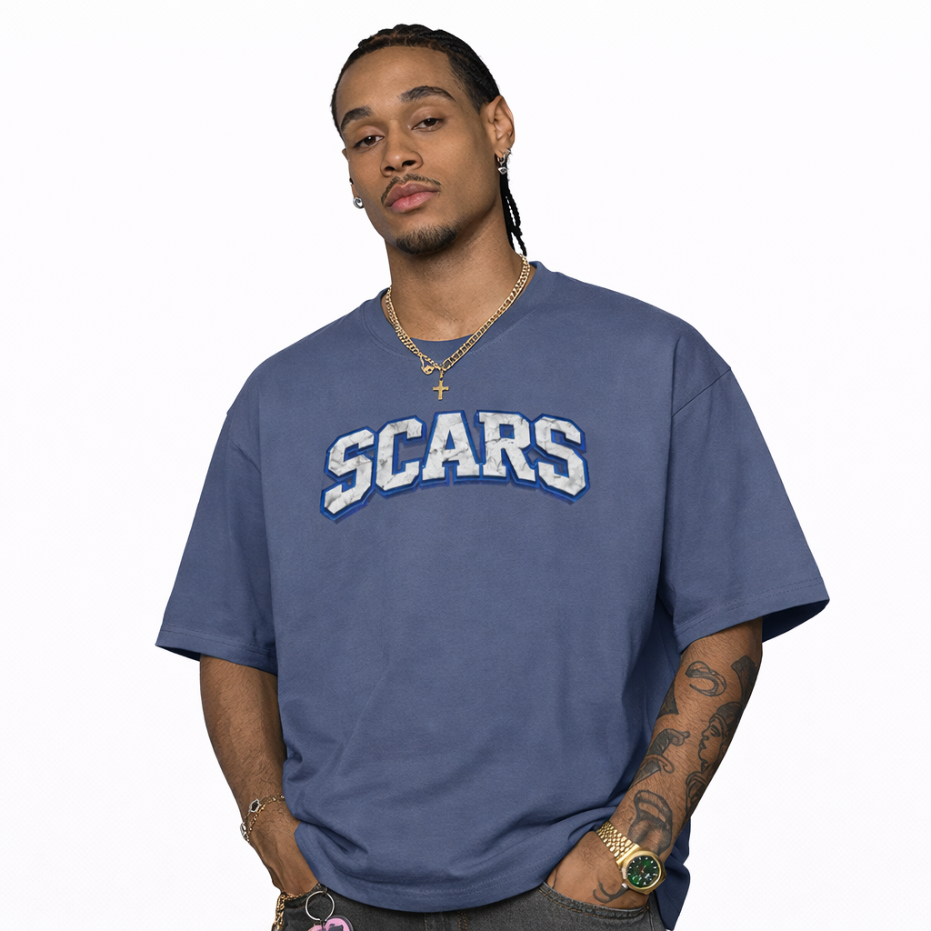 SCARS - Premium Quality Comfort Boxy T Shirt
