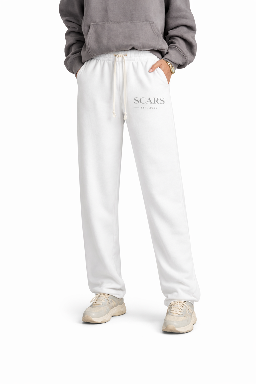 SCARS - Heavyweight Cotton-Blend Sweatpants