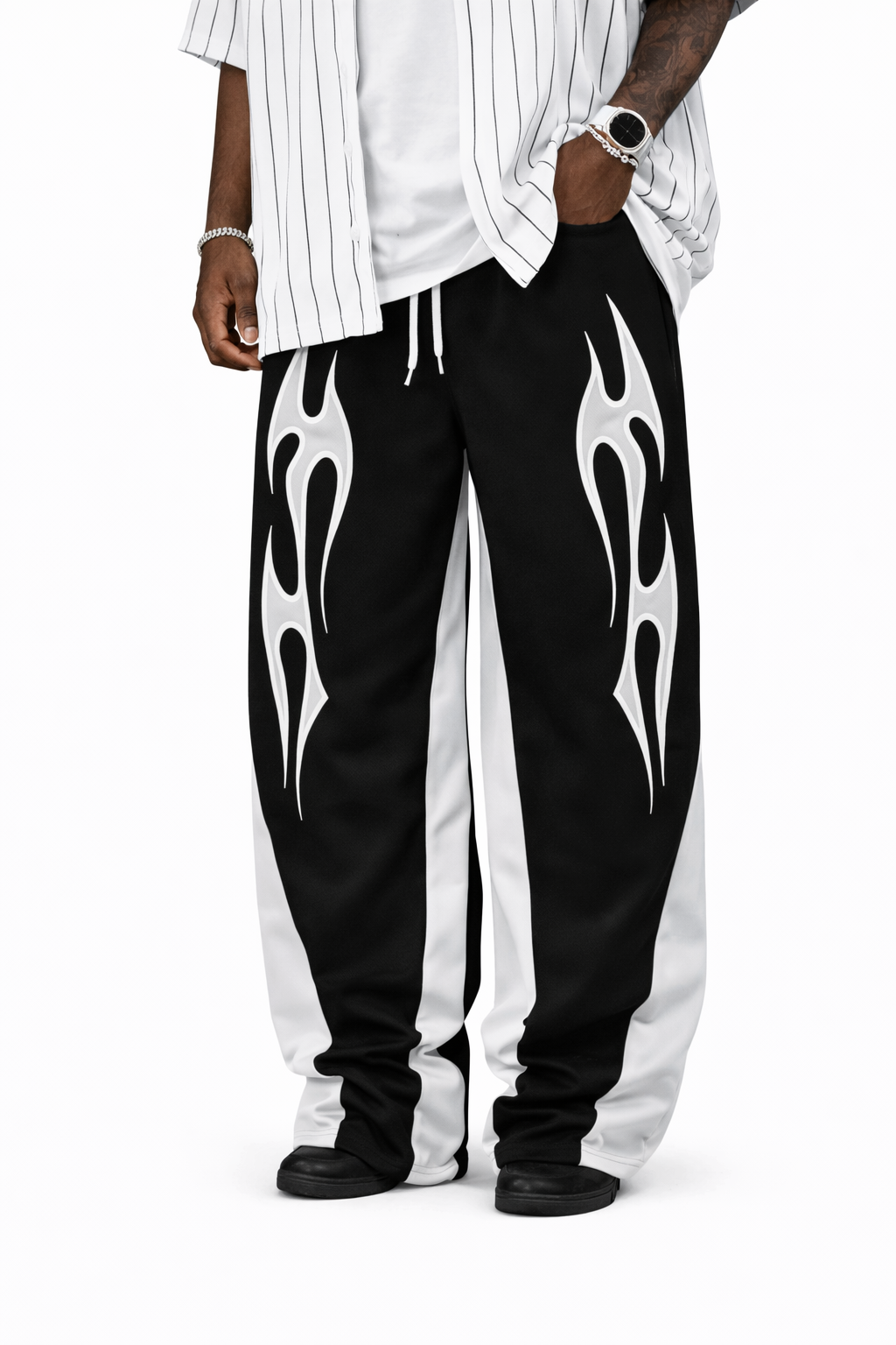 SCARS - Double-Sides Print Trousers