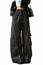SCARS - Loose Parachute Design Sweatpants