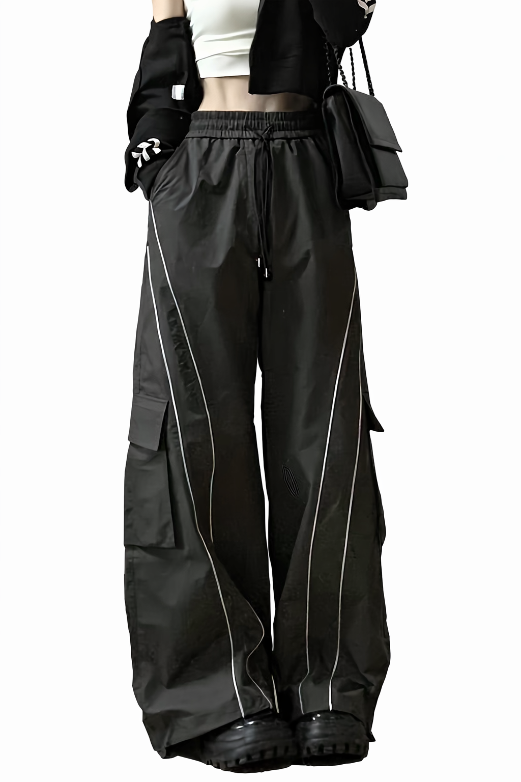 SCARS - Loose Parachute Design Sweatpants